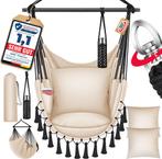 KESSER® Hangstoel Safari XXL met 2 kussens, drankhouder & bo, Tuin en Terras, Tuinmeubel-accessoires, Verzenden, Nieuw