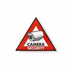 Waarschuwingssticker Pictogram camerabeveiliging, Ophalen of Verzenden, Nieuw