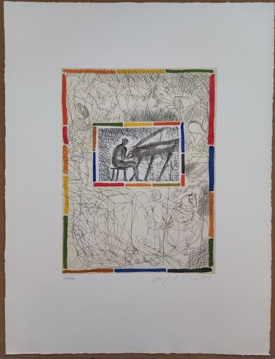 Mimmo Paladino (1948) - Sonatina per 100 amici, Antiek en Kunst, Antiek | Overige Antiek