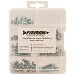 Fixman Assortimentsdoos bouten en moeren - verzinkt staal..., Ophalen of Verzenden, Nieuw