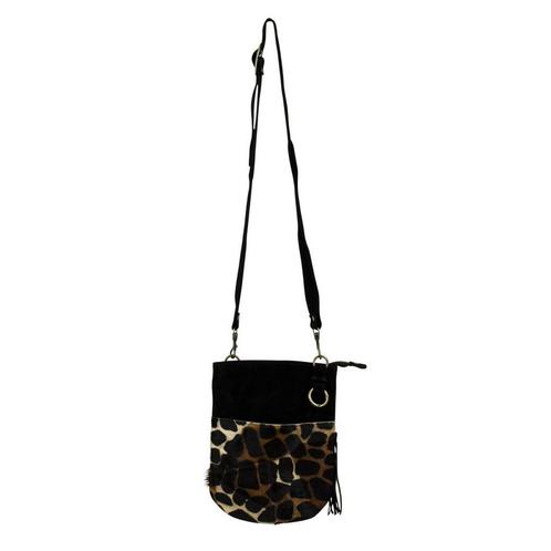 *crossbody tas rond zwart giraf *, Huis en Inrichting, Woonaccessoires | Overige, Verzenden