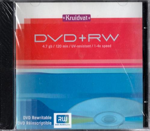 Kruidvat 5x DVD+RW - 4.7 GB / 120 min / 1-4x Speed (Nieuw), Audio, Tv en Foto, Professionele Audio-, Tv- en Video-apparatuur, Nieuw