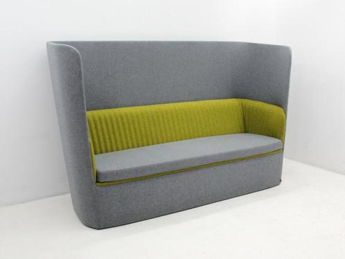 Bank Gispen TST - 137x195x72cm (hxbxd) - wol grijs en groen, Zakelijke goederen, Kantoor en Winkelinrichting | Kantoormeubilair en Inrichting