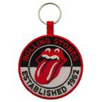 The Rolling Stones Stoffen Sleutelhanger off. merchandise