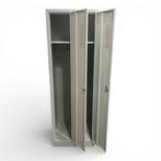 Garderobe kledingkast, vrijstaand, 180x59x50 cm, lichtgrijs, Ophalen of Verzenden, Gebruikt