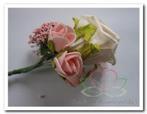 Corsage Roos Creamrose CPR111 Maatwerk corsage, Hobby en Vrije tijd, Knutselen, Ophalen of Verzenden, Nieuw
