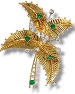 Cartier - Broche - 18 karaat Geel goud, Cartier 18K Gouden &