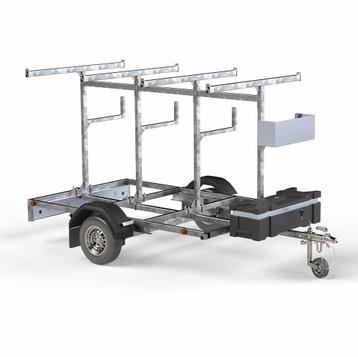 Steigeraanhanger Euroscaffold Open 250 cm (750 kg) beschikbaar voor biedingen