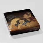 Schrijf-box - Glas, Hout, Lak - Japan - 18e - Eerste helft