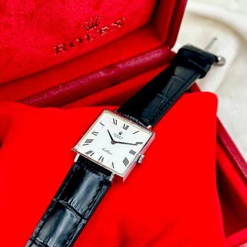 Rolex - Cellini 18K White Gold Tank - Zonder Minimumprijs beschikbaar voor biedingen