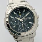 Seiko - Chronograph Dark Green Dial - Zonder Minimumprijs -, Sieraden, Tassen en Uiterlijk, Horloges | Antiek
