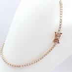 Armband - 18 karaat Roségoud - 1.00ct. tw. Diamant, Sieraden, Tassen en Uiterlijk, Armbanden, Nieuw
