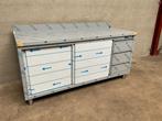 RVS Werktafel met Schuifdeuren en 3 laden 180cm, Zakelijke goederen, Horeca | Keukenapparatuur, Ophalen of Verzenden, Nieuw in verpakking