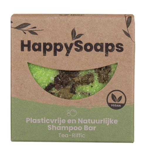 HappySoaps Tea-Riffic Shampoo Bar - 70g., Sieraden, Tassen en Uiterlijk, Uiterlijk | Haarverzorging, Shampoo of Conditioner, Nieuw