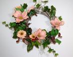 Deur-krans-Schelpen-krans-Decoratie-Voorjaarkrans-kerstkrans, Huis en Inrichting, Verzenden, Nieuw