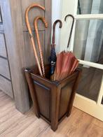 Paraplustandaard/rek - Eik - paraplu- wandelstokkenbak