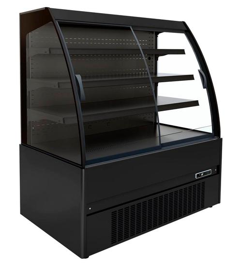 Combisteel Wandkoeling | Noah | Zwart | +2°c/+8°c | 4 Etages, Witgoed en Apparatuur, Koelkasten en IJskasten, Ophalen of Verzenden