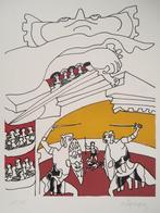 Charles Lapicque (1898-1988) - Les gladiateurs dans larène, Antiek en Kunst