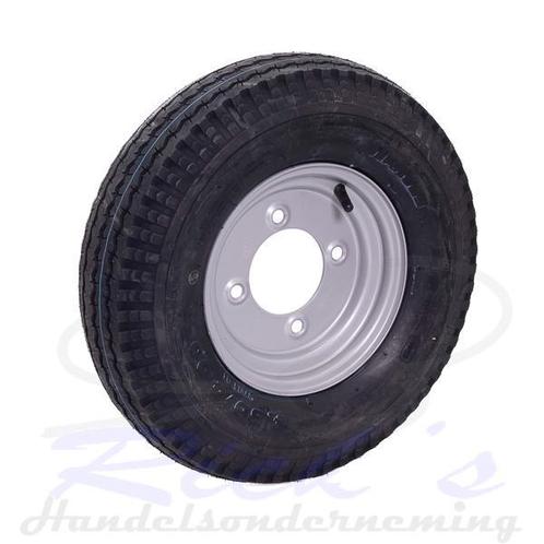 Wiel 8 inch compleet met band naafgat 85 mm bagagewagen wiel, Auto diversen, Aanhangwagen-onderdelen, Nieuw, Ophalen of Verzenden