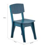 Tweedekans | SoBuy HFST01-B Ergonomische Designstoel –, Huis en Inrichting, Stoelen, Ophalen of Verzenden, Zo goed als nieuw, Blauw