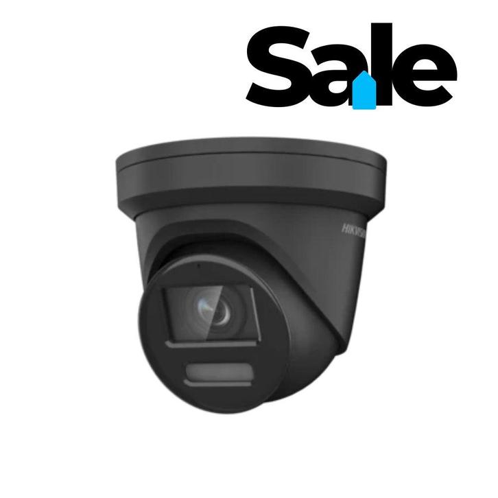 DS-2CD2347G2H-LIU ColorVu Hybrid Turret 4MP Zwart, Audio, Tv en Foto, Videobewaking, Nieuw, Ophalen of Verzenden