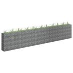 vidaXL Gabion plantenbak verhoogd 450x30x90 cm, Tuin en Terras, 100 cm of meer, Verzenden, Nieuw, Metaal