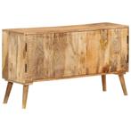 vidaXL Dressoir 110x30x60 cm massief mangohout, 100 tot 150 cm, Verzenden, Nieuw, 25 tot 50 cm