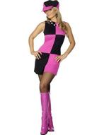 Swingend Geblokt Disco Kostuum, Kleding | Dames, Ophalen of Verzenden, Nieuw