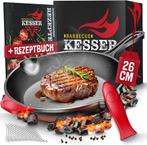 KESSER® Gietijzeren pan - Braadpan - Inductie - 26cm, Verzenden, Nieuw