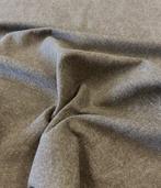 Alto pregio! Katoen- en linnenstof stone wash donker tortora, Antiek en Kunst, Antiek | Kleden en Textiel