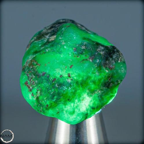 Natuurlijk Colombiaans groengroene smaragd, onbewerkte, Verzamelen, Mineralen en Fossielen