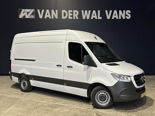 Zakelijke Lease |  Mercedes-Benz Sprinter 317 CDI 170pk 9G-T, Auto's, Bestelauto's, Dealer onderhouden, Lease, Zwart, Automaat