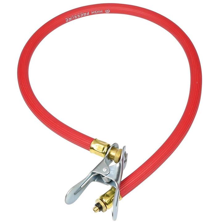 Benson Losse fietspompslang - Hollands ventiel - Rood - 6..., Fietsen en Brommers, Fietsaccessoires | Overige Fietsaccessoires