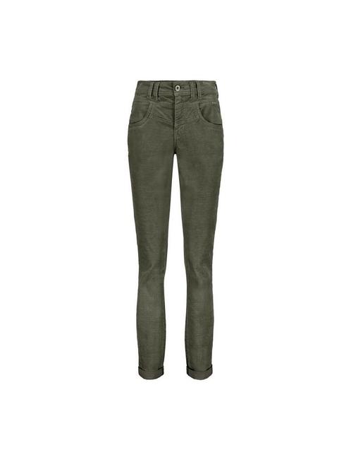 -50% Red Button  Red Button Carrie finecord kaki  maat XL, Kleding | Dames, Broeken en Pantalons, Groen, Nieuw, Verzenden