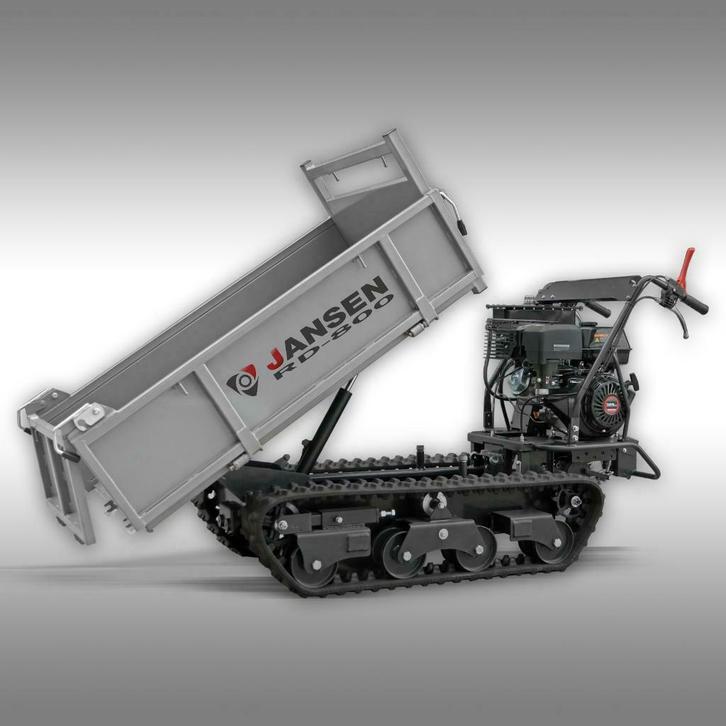 Rupsdumper Jansen RD-800, hydr. kiepbak, Zakelijke goederen, Machines en Bouw | Tuin, Park en Bosbouw, Voertuig of Aanhanger, Ophalen of Verzenden