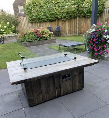 ACTIE Vuurtafel steigerhout 120x90 NU 15% KORTING beschikbaar voor biedingen
