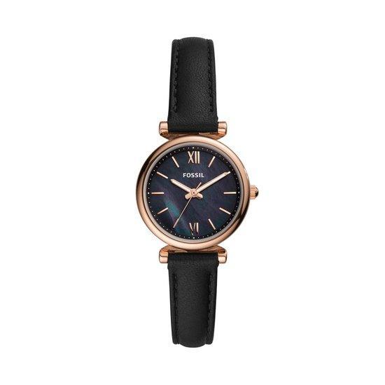Fossil Carlie ES4700 Dameshorloge 28 mm - Rosékleurig, Sieraden, Tassen en Uiterlijk, Horloges | Dames, Verzenden