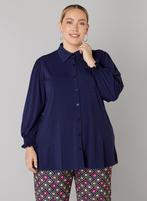 COLLETTA blouse ruche mouw Maat:, Kleding | Dames, Blouses en Tunieken, Verzenden, Nieuw, Overige kleuren