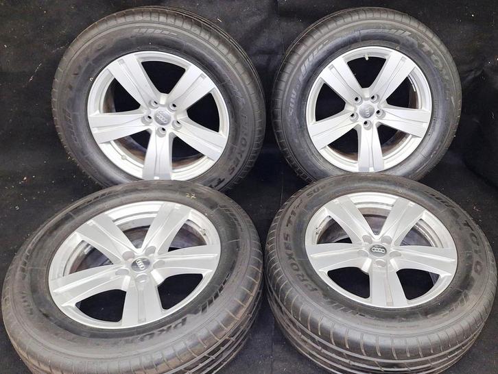 Org. velgenset velgen set 18 inch 5x112 Q7 Touareg Macan..., Auto-onderdelen, Banden en Velgen