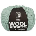 WoolAddicts Fire - 91 mintgroen - Merinowol Garen, Hobby en Vrije tijd, Breien en Haken, Ophalen of Verzenden, Nieuw