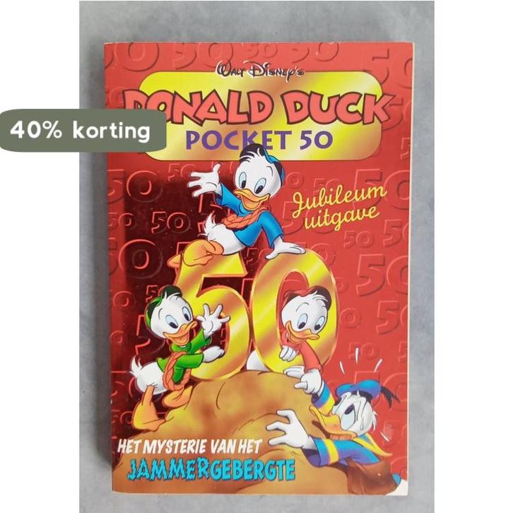 Donald Duck pocket 050 mysterie van het Jammergebergte, Boeken, Overige Boeken, Gelezen, Verzenden