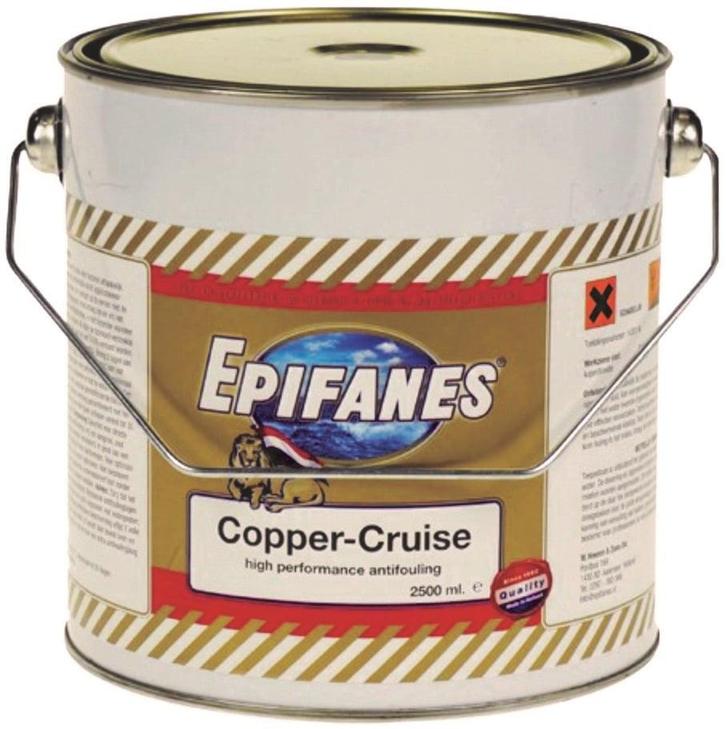 Epifanes Copper-Cruise Antifouling - Donker Blauw - 2.5, Watersport en Boten, Accessoires en Onderhoud, Ophalen of Verzenden