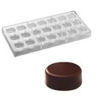 Pavoni Bonbonvorm Rond Smooth (21x) Ø28mm, Hobby en Vrije tijd, Verzenden, Nieuw
