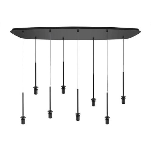 Highlight | Plafondplaat | 120 cm | voor 8 lampenkappen, Huis en Inrichting, Lampen | Hanglampen, 75 cm of meer, Nieuw, Metaal