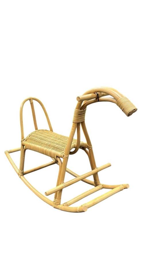 Mustang rotan hobbelpaard, Tuin en Terras, Tuinmeubel-accessoires, Nieuw, Ophalen of Verzenden