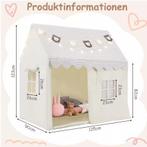 Kindertent voor Binnen met Speelmat en Verlichting, Verzenden, Nieuw