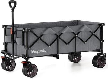2dekans | LifeGoods Bolderkar - XXL - Opvouwbaar - 300L - beschikbaar voor biedingen