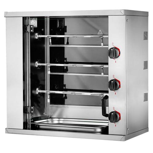 GGM Gastro | Elektrische mini kippengrill - 6,6 kW - met 3 |, Tuin en Terras, Barbecue-accessoires, Verzenden