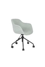 Bureaustoel - Adele - Groen - Rib - House of Rebels, Huis en Inrichting, Stoelen, Verzenden, Nieuw