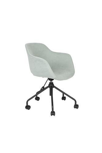 Bureaustoel - Adele - Groen - Rib - House of Rebels, Huis en Inrichting, Stoelen, Verzenden